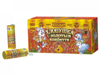 Хлопушка с золотым конфетти Хлопушки купить в Беломорске | belomorsk.salutsklad.ru