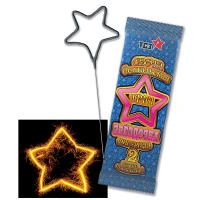 Звездочка Бенгальские огни фигурные купить в Беломорске | belomorsk.salutsklad.ru