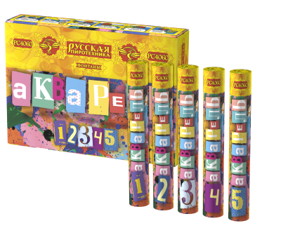 Акварель Фонтан пиротехнический купить в Беломорске | belomorsk.salutsklad.ru