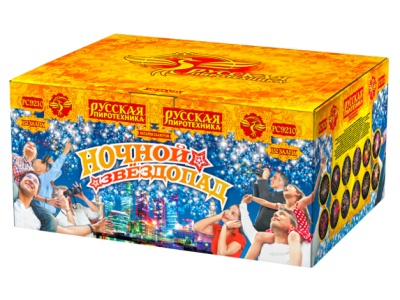 Ночной звездопад Комбинированный Фейерверк купить в Беломорске | belomorsk.salutsklad.ru