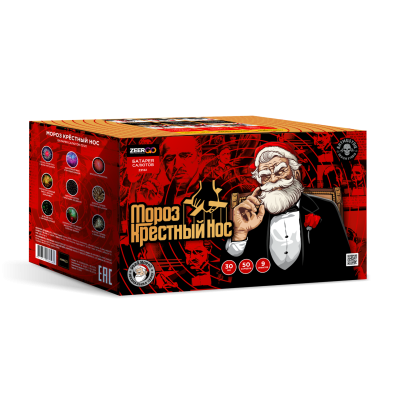 Мороз Крестный нос Батарея салютов купить в Беломорске | belomorsk.salutsklad.ru