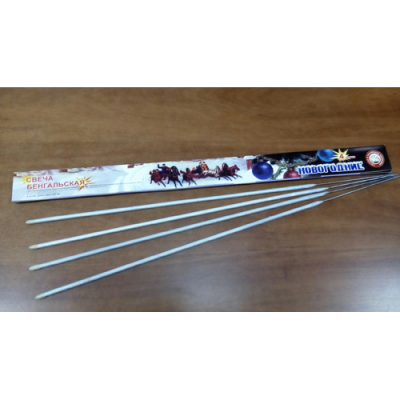 Новогодние 650-4 мм. Бенгальские огни купить в Беломорске | belomorsk.salutsklad.ru