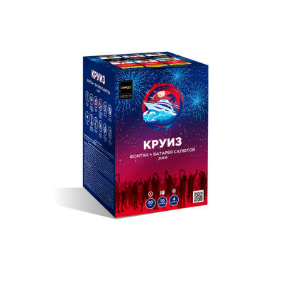Круиз Фонтан фейерверк купить в Беломорске | belomorsk.salutsklad.ru