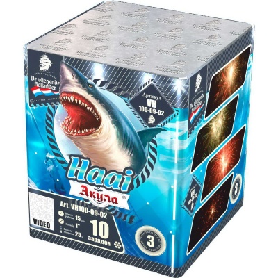 Акула Фейерверк купить в Беломорске | belomorsk.salutsklad.ru