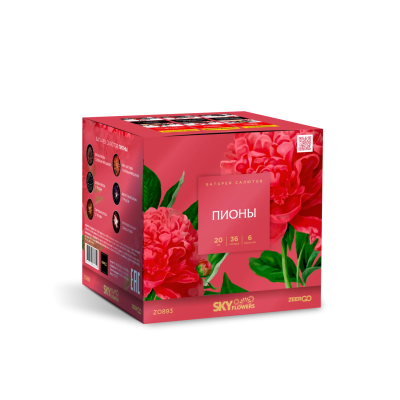 Пионы Салют купить в Беломорске | belomorsk.salutsklad.ru