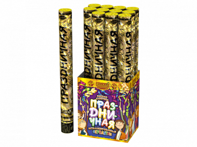 Праздничная 50 Пневматическая хлопушка купить в Беломорске | belomorsk.salutsklad.ru