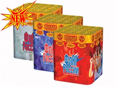 Флаг России Дневной фейерверк купить в Беломорске | belomorsk.salutsklad.ru