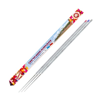 Триколор 400 мм. Бенгальские огни цветные купить в Беломорске | belomorsk.salutsklad.ru