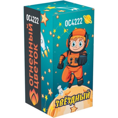 Звездный Пиротехнический фонтан купить в Беломорске | belomorsk.salutsklad.ru