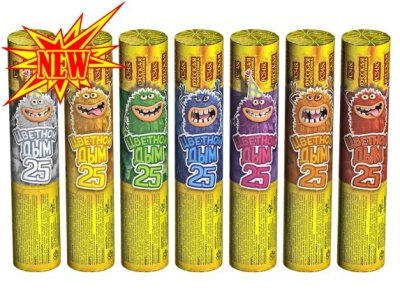 Цветной дым 25 Цветной дым купить в Беломорске | belomorsk.salutsklad.ru